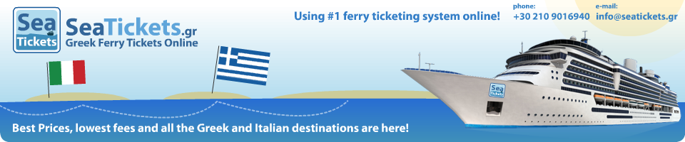 SeaTickets.gr - book greek ferry tickets online.